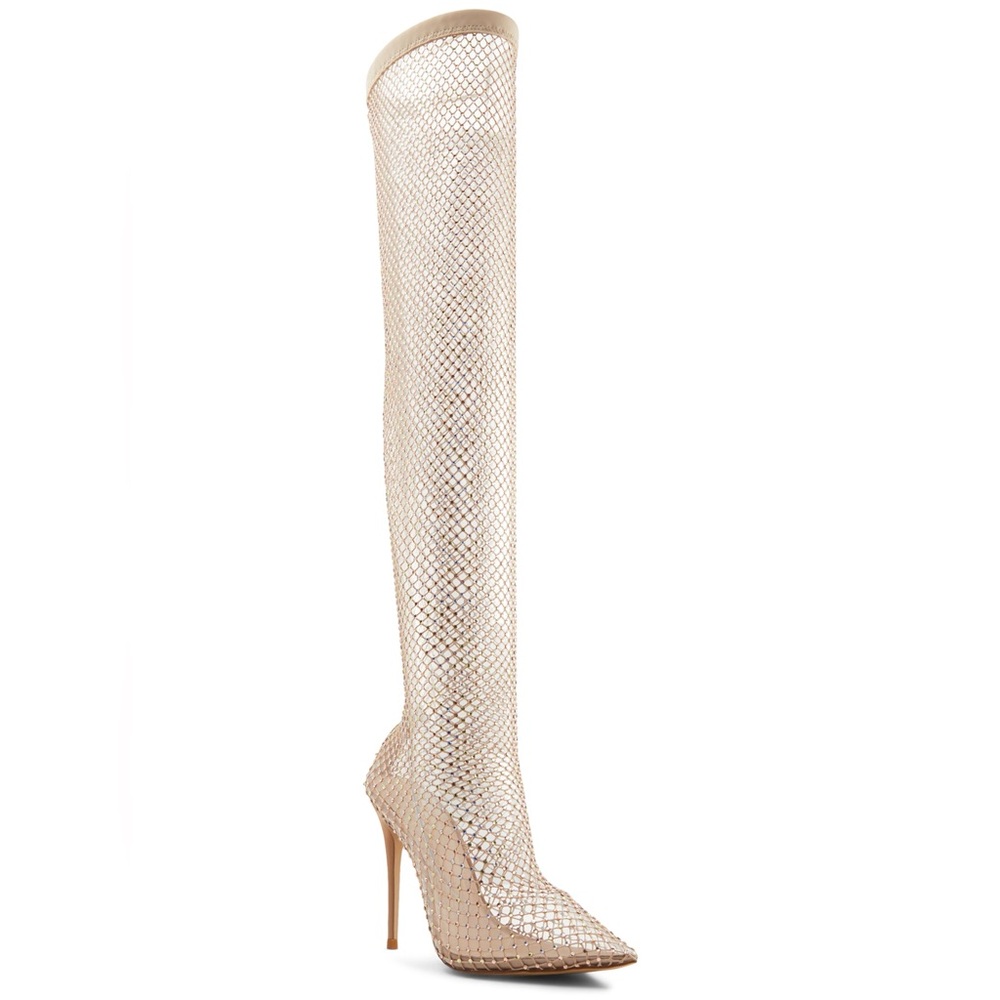 ALDO Arturi Gold Thigh Boot